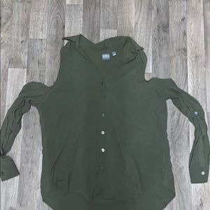 Brand New NY&C Cold Shoulder Blouse